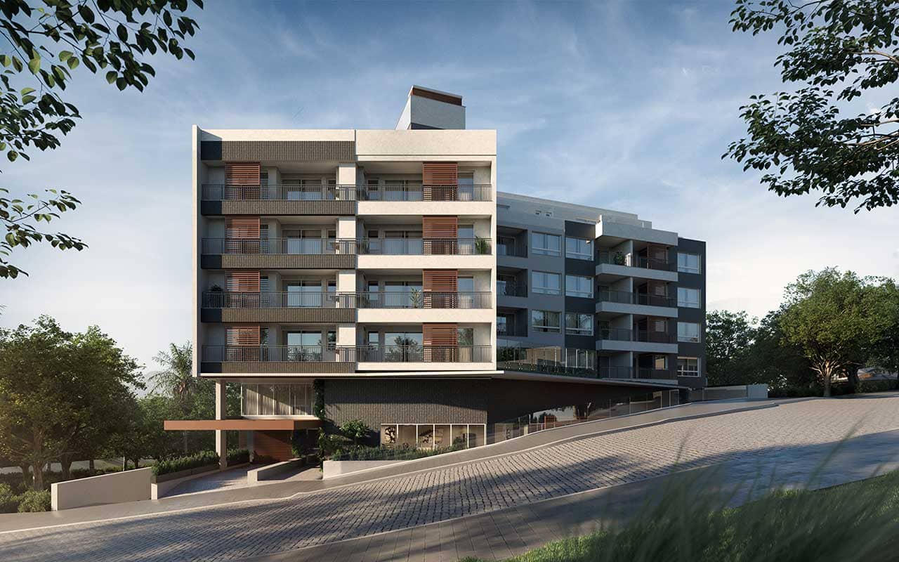 Imóvel Lançamento Florianópolis Alberto de Santiago Fachada Diurna