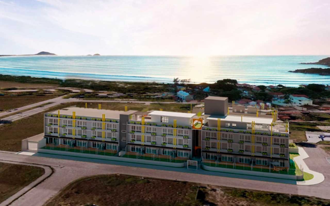 Lançamento Florianópolis Barra 4 Fachada Áerea