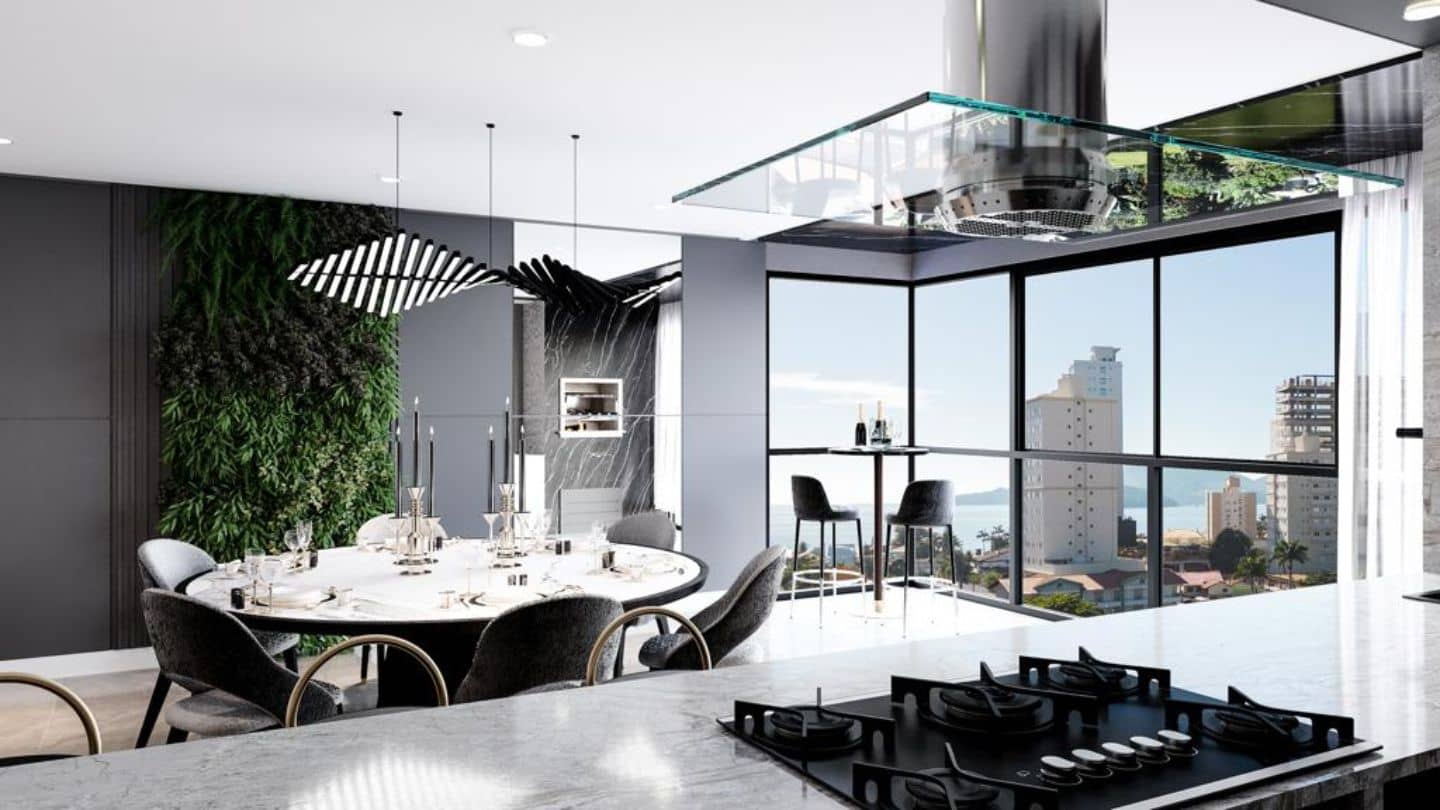 Lançamento Porto Belo | Balneário Perequê | Houston House - Cozinha