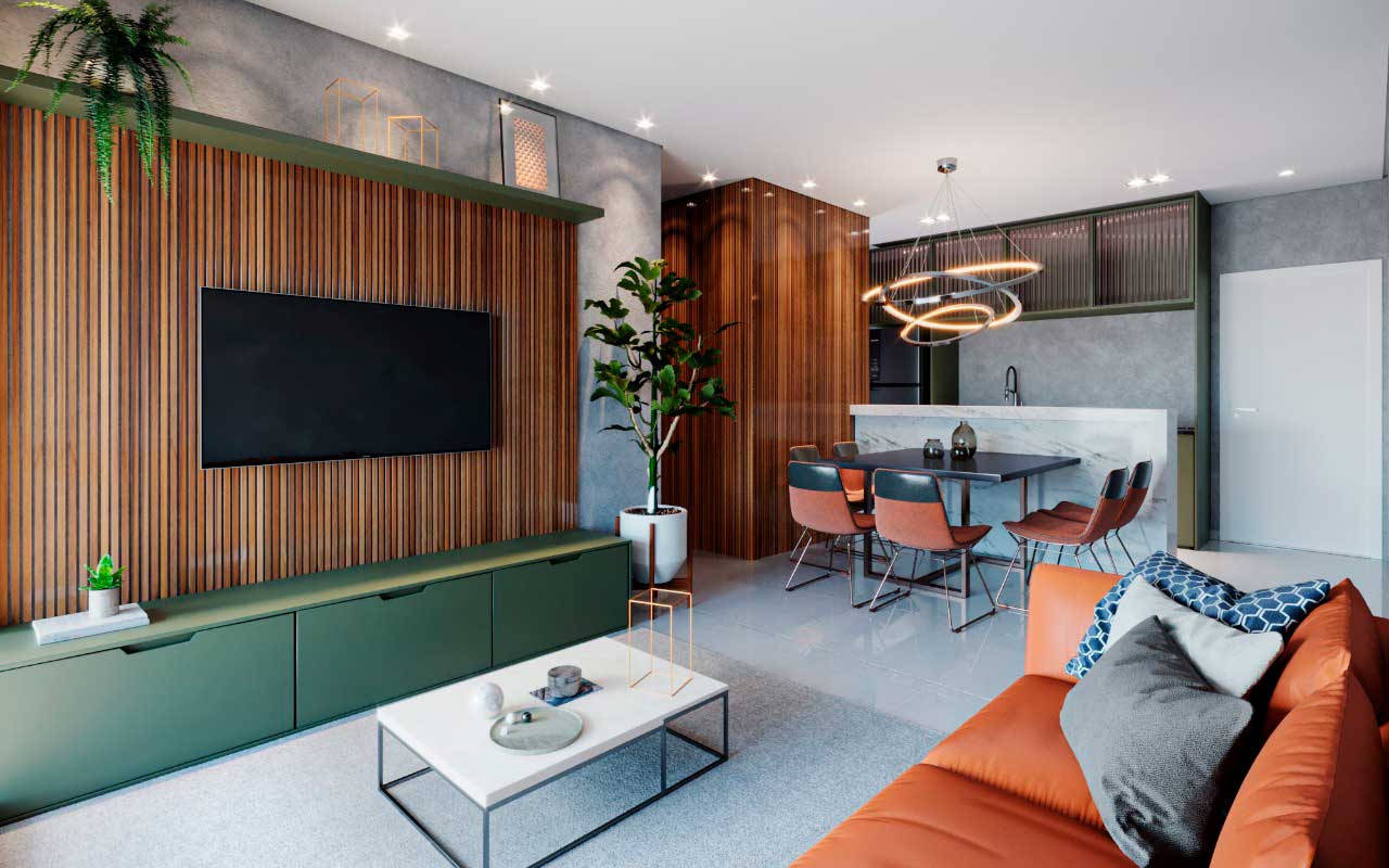 Lançamento Governador Celso Ramos - Dueto Home - Cozinha Integrada