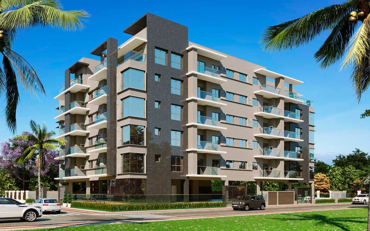 Lançamento Governador Celso Ramos - Lumiere Residence - Fachada