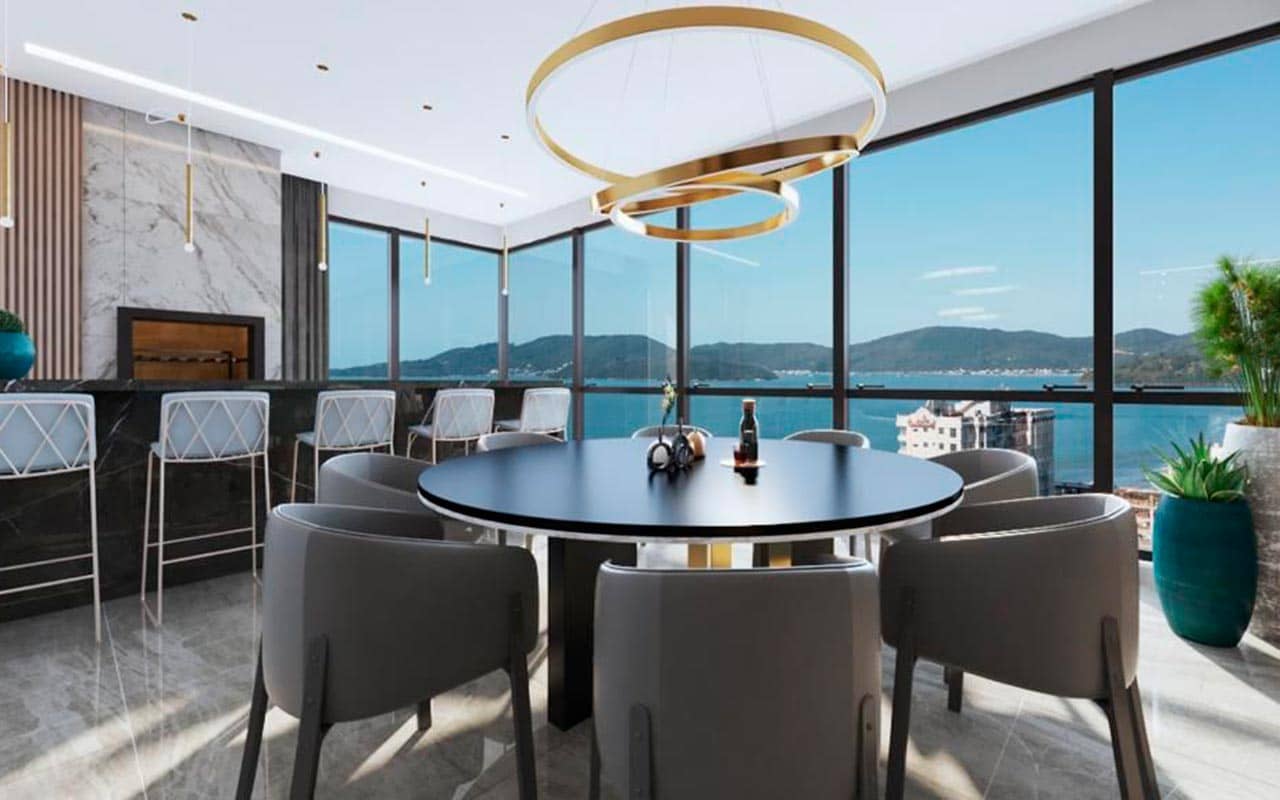 Lançamento em Porto Belo - Port Said - Churrasqueira Vista