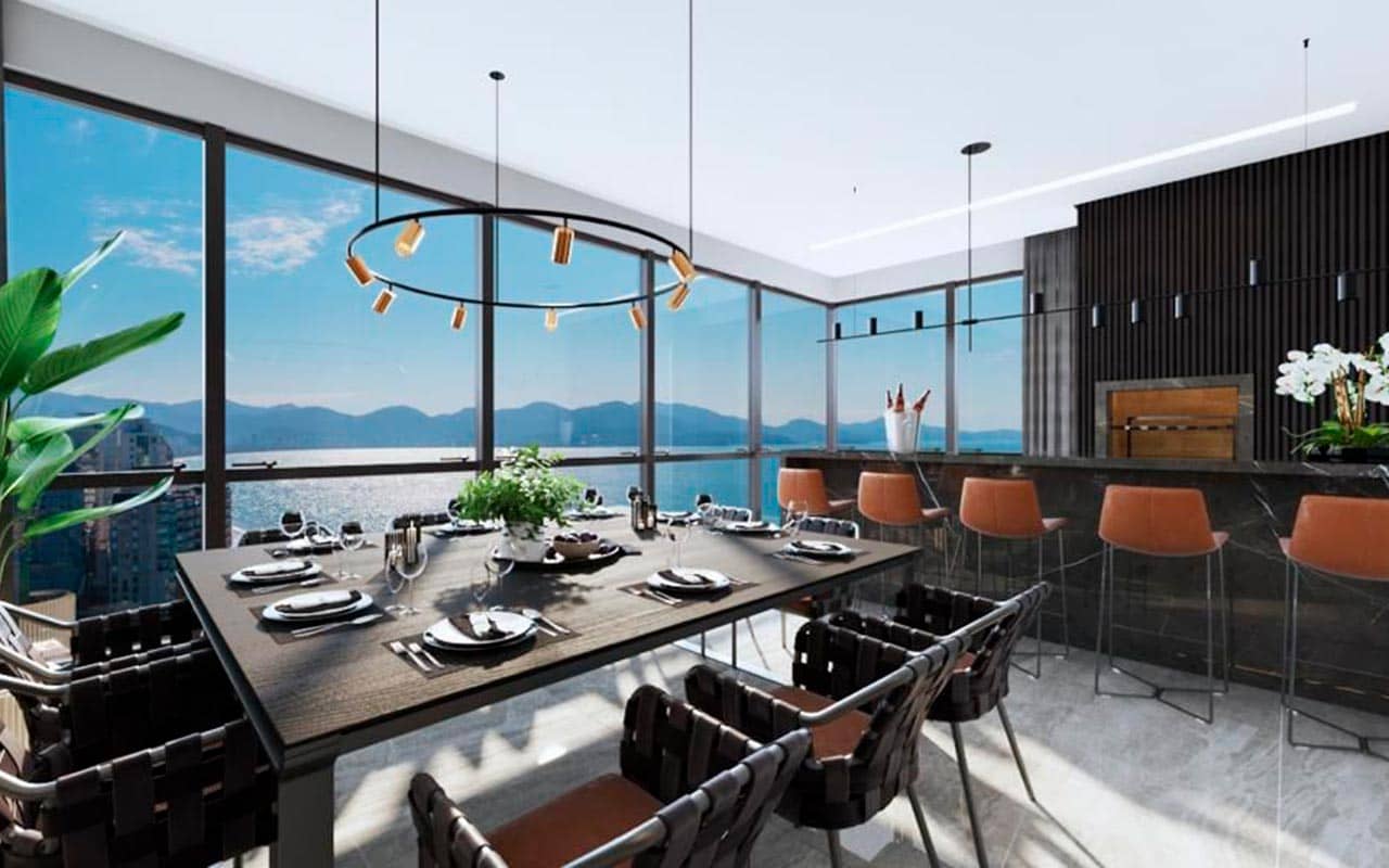 Lançamento em Porto Belo - Port Said - Churrasqueira