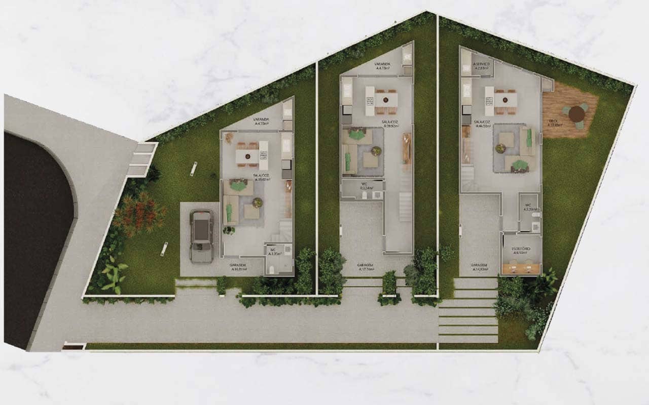 Lançamento novo Campeche Florianópolis - Mahalo - Planta